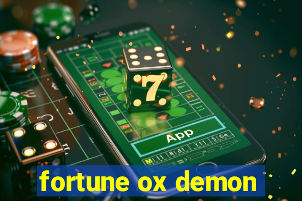 fortune ox demon